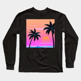 summer at the beach Long Sleeve T-Shirt